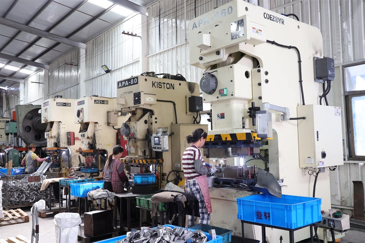 Power press stamping