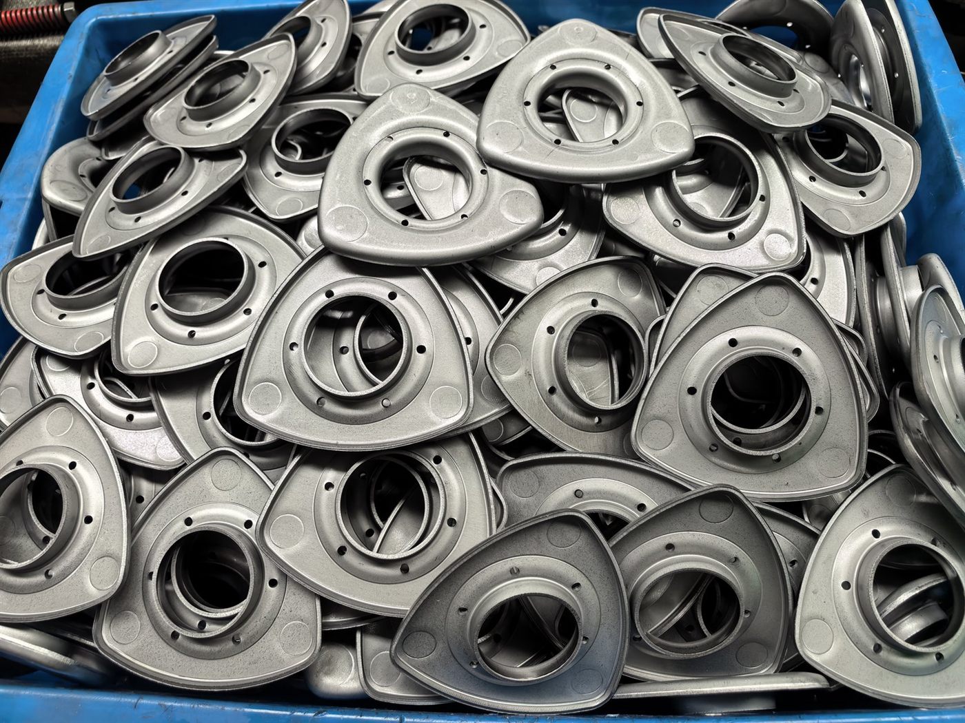 Precision stamped components