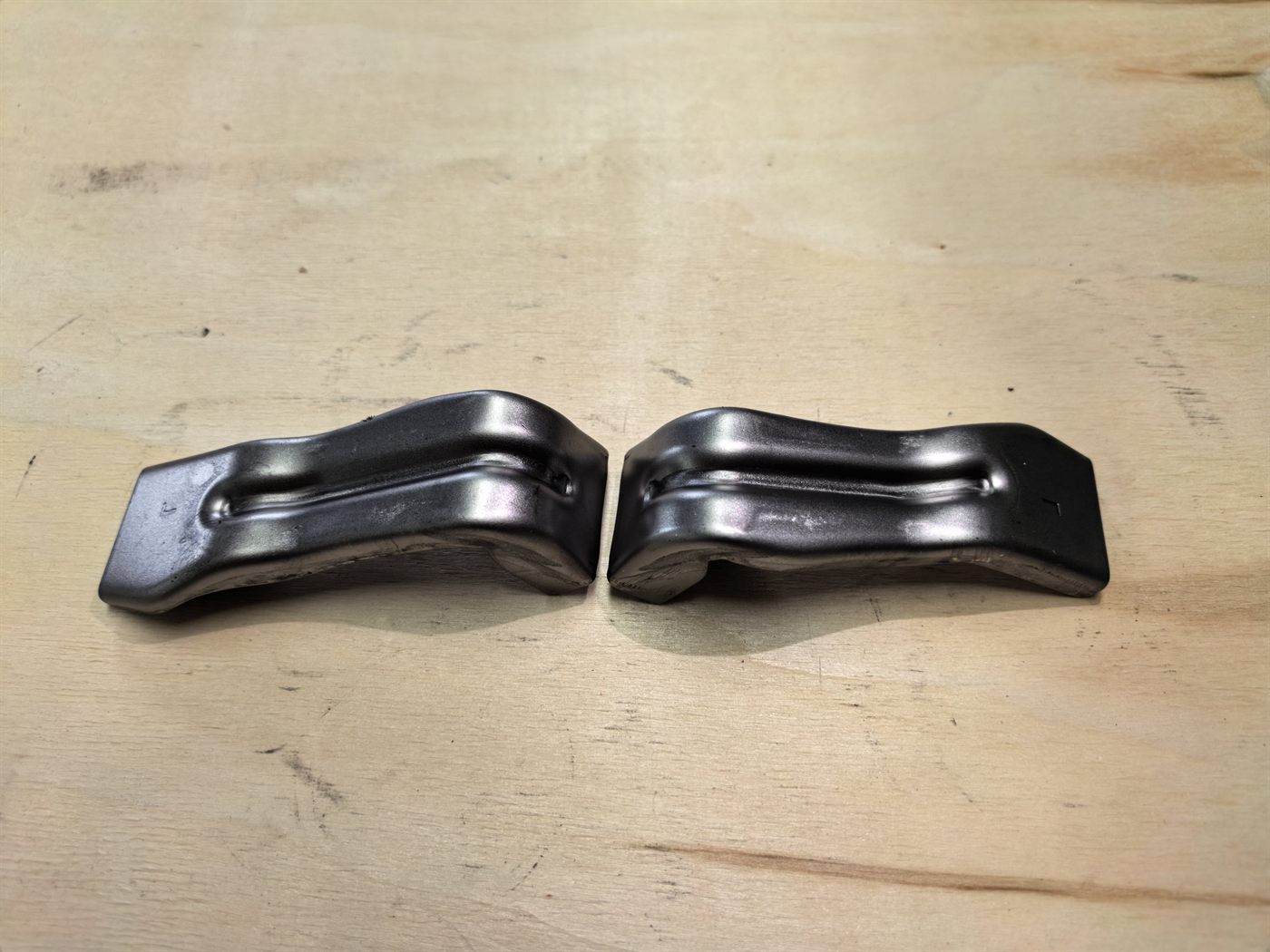 Formed metal brackets